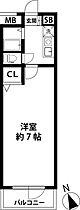 ジョイフル府中南町 213 ｜ 東京都府中市南町４丁目43-34（賃貸マンション1K・2階・19.50㎡） その2