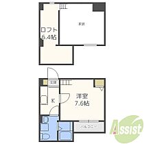 Across  ｜ 兵庫県尼崎市大西町1丁目10-11（賃貸アパート1K・1階・23.49㎡） その2