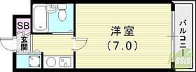 西北チェリーマンション  ｜ 兵庫県西宮市丸橋町1-16（賃貸マンション1K・3階・22.43㎡） その2