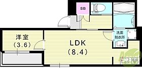 Grande東本町  ｜ 兵庫県尼崎市東本町3丁目48（賃貸アパート1LDK・3階・36.01㎡） その2