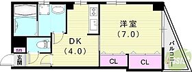 MAISON KOUMU  ｜ 兵庫県尼崎市常松1丁目21-3（賃貸マンション1DK・3階・35.69㎡） その2