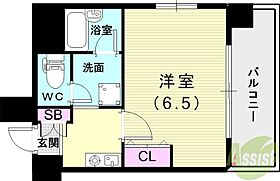 エスティライフ武庫之荘  ｜ 兵庫県尼崎市南武庫之荘3丁目6-25（賃貸マンション1K・2階・21.35㎡） その2