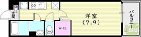 oak 出屋敷  ｜ 兵庫県尼崎市宮内町2丁目90（賃貸アパート1K・3階・25.93㎡） その2