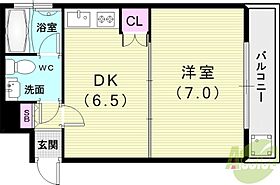 ウィンディつかしん西  ｜ 兵庫県伊丹市稲野町2丁目（賃貸マンション1DK・2階・30.60㎡） その2