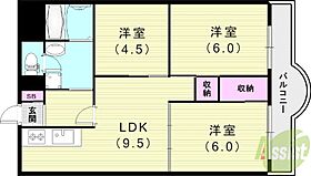 リアライズ立花  ｜ 兵庫県尼崎市立花町1丁目27-10（賃貸マンション3LDK・3階・55.00㎡） その2