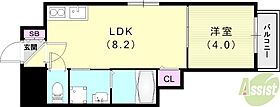 F asecia garden  ｜ 兵庫県尼崎市立花町4丁目13-21（賃貸アパート1LDK・2階・27.79㎡） その2