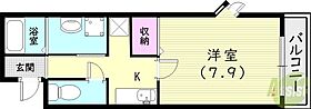 ハーモニーコート  ｜ 兵庫県尼崎市立花町2丁目（賃貸マンション1K・2階・27.74㎡） その2