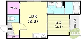 REGIES塚口南II  ｜ 兵庫県尼崎市上坂部3丁目34-14-1（賃貸アパート1LDK・2階・29.46㎡） その2