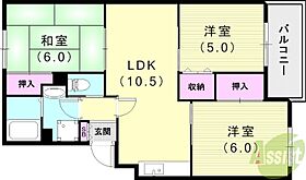 武庫リバーハイツ西野  ｜ 兵庫県伊丹市西野5丁目341（賃貸アパート3LDK・1階・65.17㎡） その2