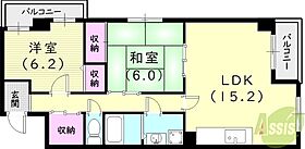 GROOVE塚口  ｜ 兵庫県尼崎市若王寺2丁目31-15（賃貸マンション2LDK・5階・66.05㎡） その2