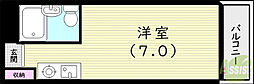 間取図画像 ワンルーム