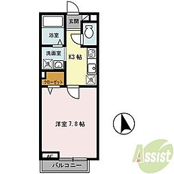 ディーフレア南本町 2階