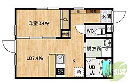 Glicina東園田lindo(グリシーナ東園田リンド) 1階/-