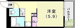 レオパレスエスパシオ21A 3階