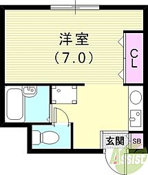 メゾンデュノール 2階