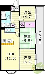 メゾンドール荒牧 2階