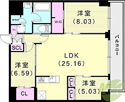 プレジオ西宮北口 6階