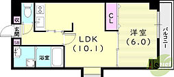パルシオ甲東園 2階/-