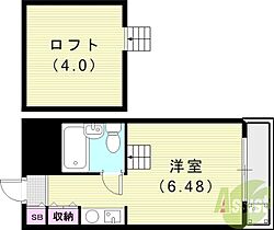 アートンヒュース  ｜ 兵庫県尼崎市南武庫之荘2丁目13-18（賃貸マンション1R・3階・18.00㎡） その2