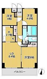 BlueShore湘南NEO 3LDKの間取図画像