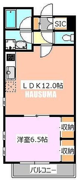 ラ　メゾン　トロワ 301｜東京都北区中里３丁目(賃貸アパート1LDK・3階・38.71㎡)の写真 その2