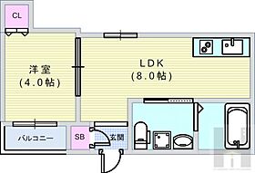 FmaisonCALM 203 ｜ 大阪府大阪市住吉区遠里小野4丁目（賃貸アパート1LDK・2階・28.35㎡） その2