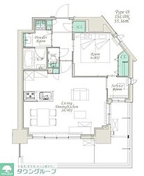間取図画像 1SLDK
