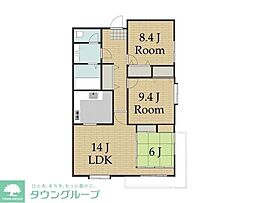 アルタ・インスラ 3LDKの間取図画像
