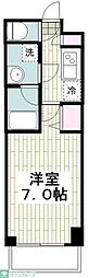 ガーラ・プレシャス横浜西谷 1Kの間取図画像