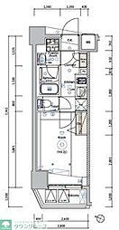 SYFORMTSUNASHIMA 1Kの間取図画像