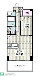 ルミナーレテラス二俣川 1LDKの間取図画像