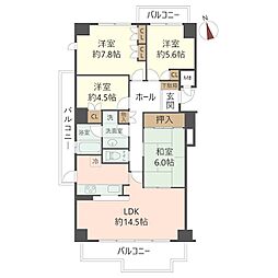 間取図画像 4LDK