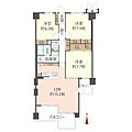 サンシティ桂坂参番館3階2,398万円