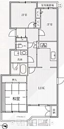 T’s　garden横浜反町 4階4LDKの間取り