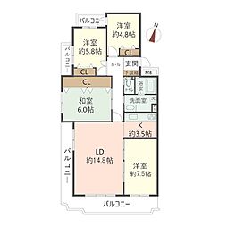 間取図画像 4LDK