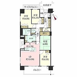 間取図画像 4LDK