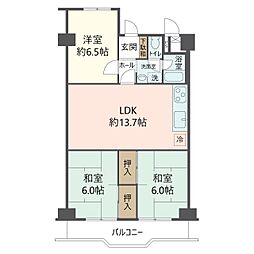 間取図画像 3LDK