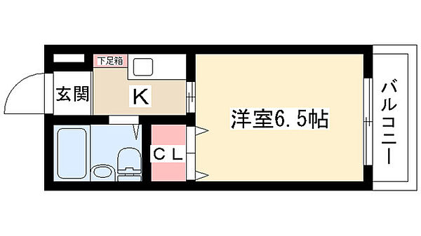 セリニティ一社 403｜愛知県名古屋市名東区亀の井３丁目(賃貸マンション1K・4階・17.28㎡)の写真 その2