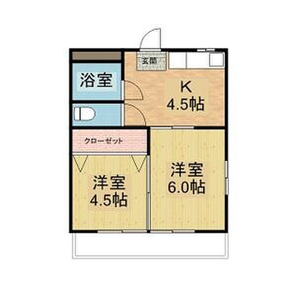 マンションアイユー 102｜愛知県名古屋市名東区上社４丁目(賃貸マンション2K・1階・35.00㎡)の写真 その2