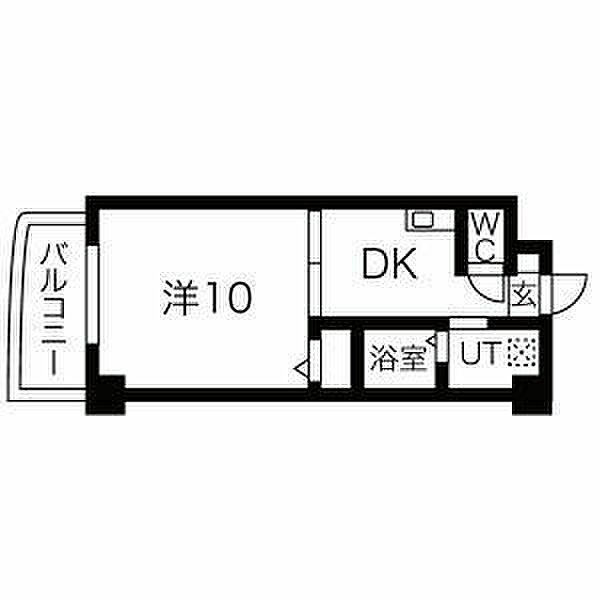 メゾン田代本通 502｜愛知県名古屋市千種区田代本通５丁目(賃貸マンション1DK・5階・33.30㎡)の写真 その2