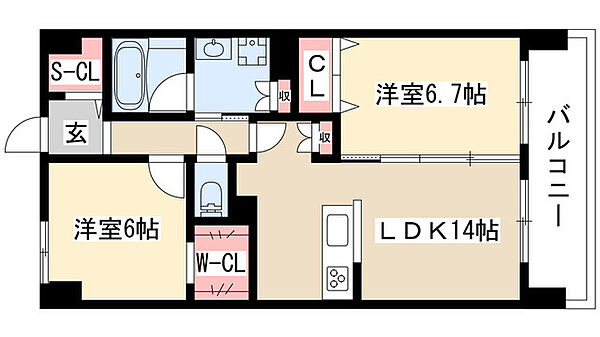 MottiIII 502｜愛知県名古屋市名東区名東本通５丁目(賃貸マンション2LDK・5階・61.20㎡)の写真 その2