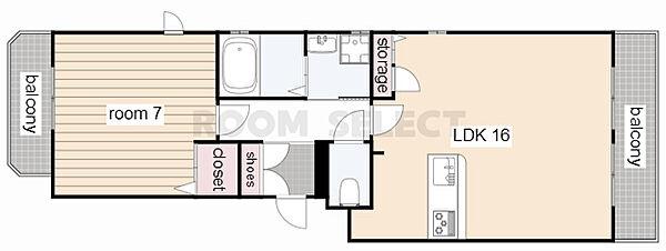 タムラハイツ東山 102｜愛知県名古屋市千種区唐山町１丁目(賃貸マンション1LDK・1階・53.36㎡)の写真 その2