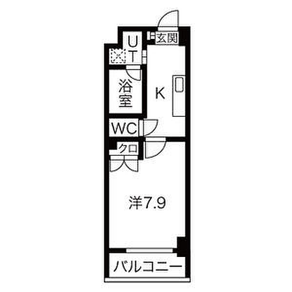 シティライフ今池南 403｜愛知県名古屋市千種区今池南(賃貸マンション1K・4階・24.98㎡)の写真 その2