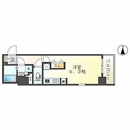CasaGrandeAoi ワンルームの間取図画像
