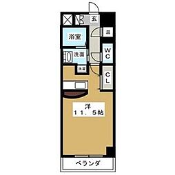 マリオン千種 1LDKの間取図画像