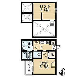 東枇杷島駅 4.7万円