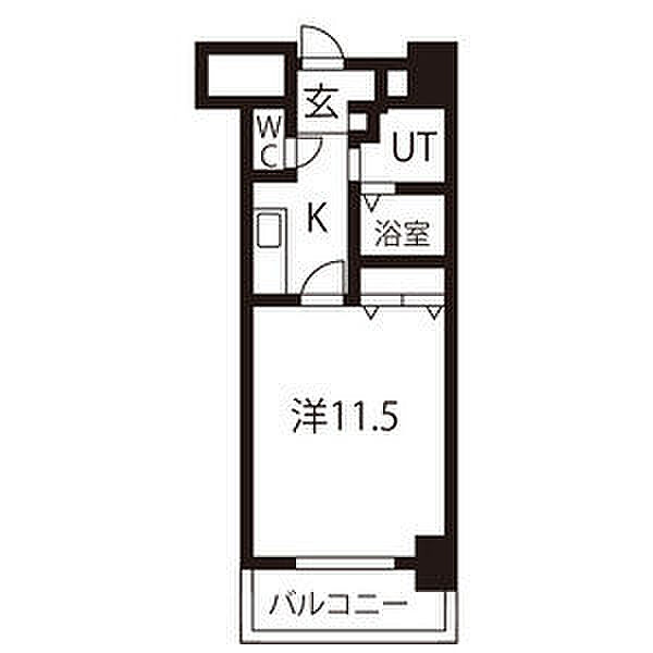 CASSIA錦本町通(旧スタジオスクエア錦) 1007｜愛知県名古屋市中区錦２丁目(賃貸マンション1K・10階・35.11㎡)の写真 その2