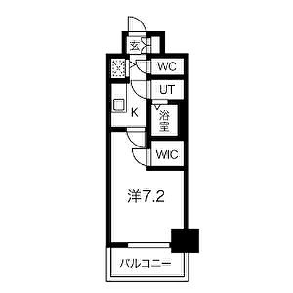 エスリード新栄グラティア 803｜愛知県名古屋市中区新栄３丁目(賃貸マンション1K・8階・25.05㎡)の写真 その2