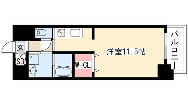 Casone asso(カゾーネアッソ) 602｜愛知県名古屋市中区錦２丁目(賃貸マンション1R・6階・30.60㎡)の写真 その2