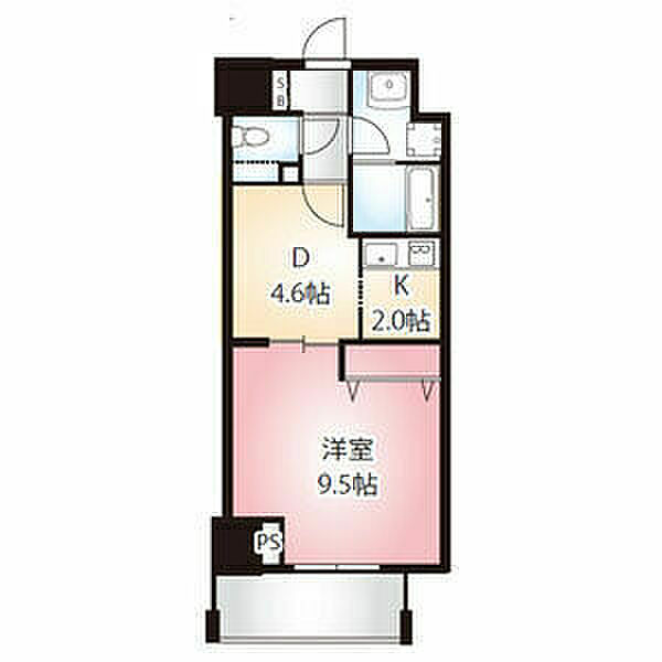 ディアコート白川 0503｜愛知県名古屋市中区栄２丁目(賃貸マンション1DK・5階・40.08㎡)の写真 その2